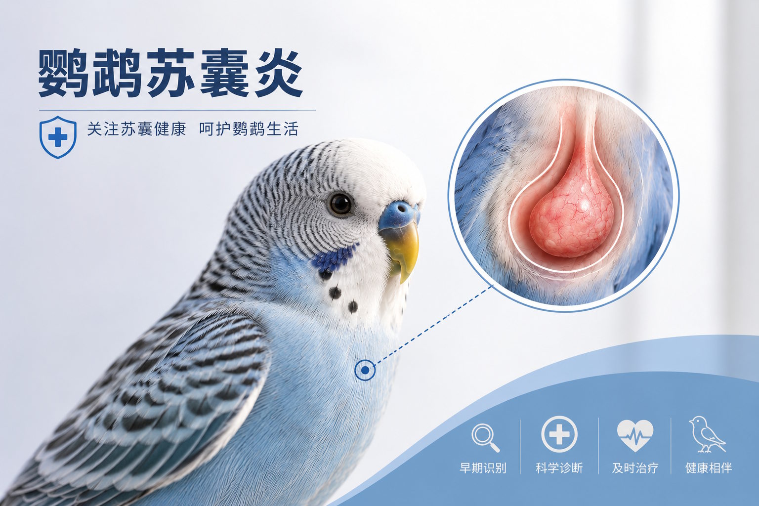 鹦鹉嗉囊炎详细介绍|造成原因、症状判断与治疗方式